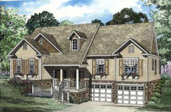 Split Foyer House Plans on Featured House Plan Style  Split Foyer   America S Best House Plans