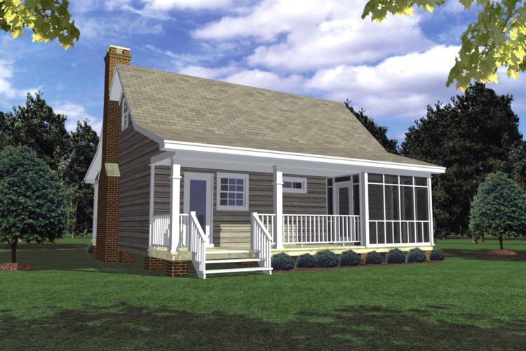Cottage Plan 600 Square Feet 1 Bedroom 1 Bathroom 348 00166 Cottage Plan 600 Square Feet 1 Bedroom 1 Bathroom 348 00166