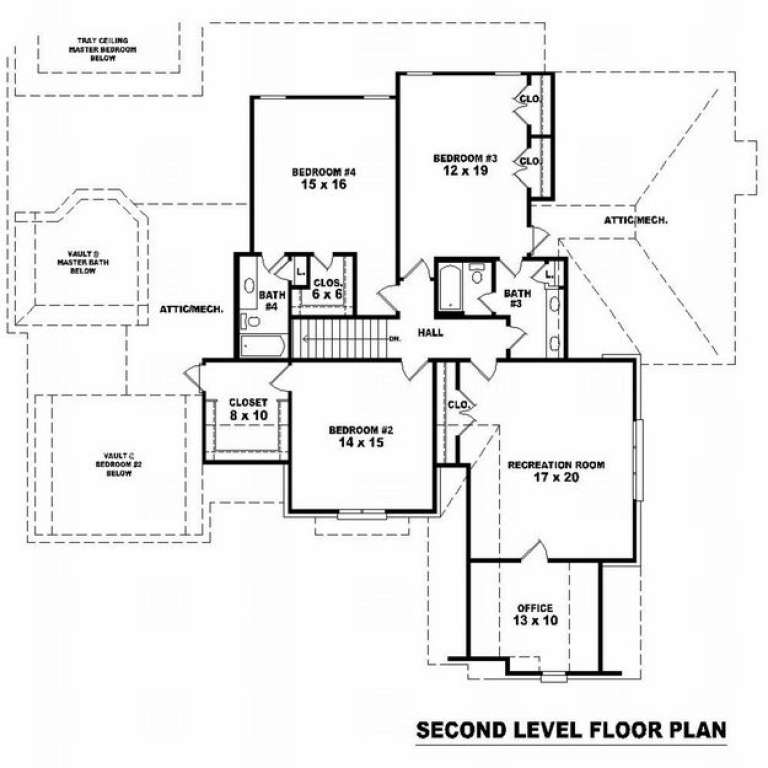 House Plan House Plan #10007 Drawing 2