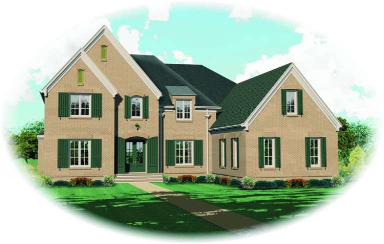 House Plan House Plan #10009 Front Elevation