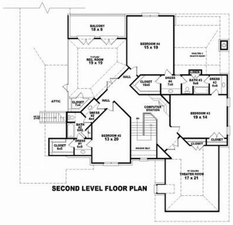 House Plan House Plan #10030 Drawing 2