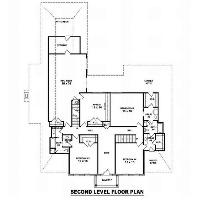 House Plan House Plan #10046 Drawing 2