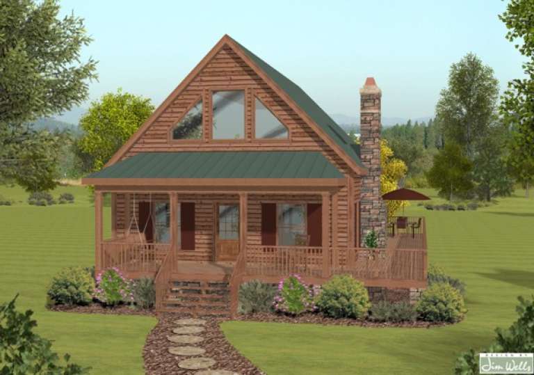 House Plan House Plan #1005 Front Elevation