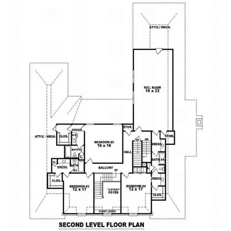 House Plan House Plan #10069 Drawing 2