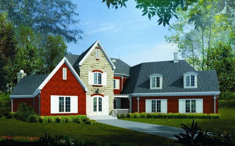 House Plan House Plan #10074 Front Elevation