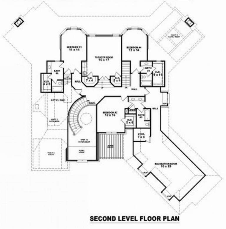 House Plan House Plan #10074 Drawing 2