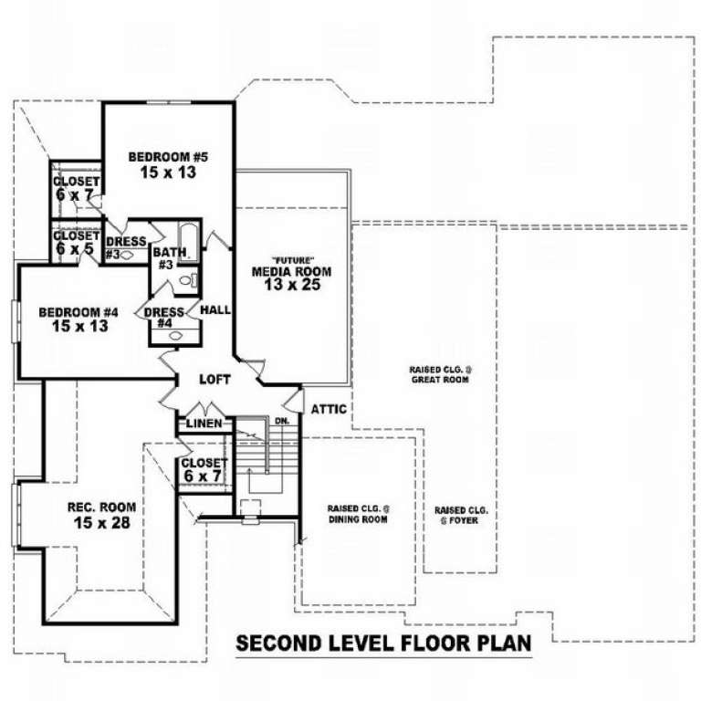 House Plan House Plan #10112 Drawing 2