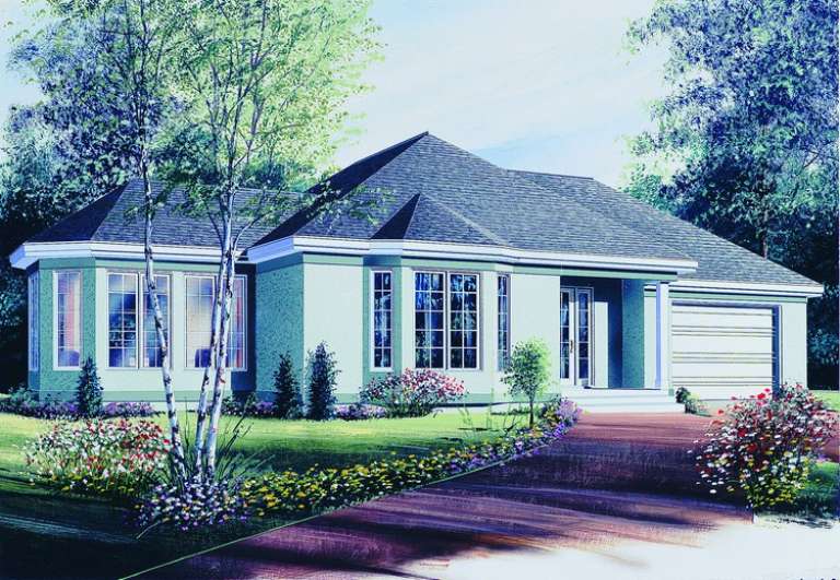 House Plan House Plan #10282 Front Elevation