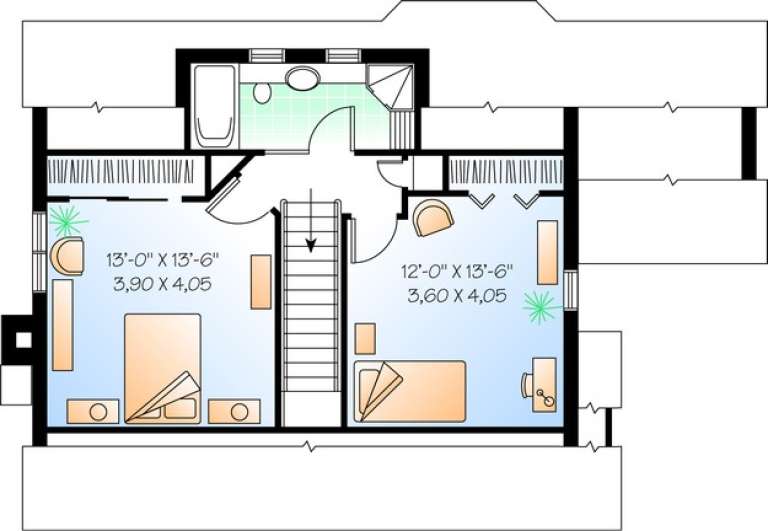 House Plan House Plan #10313 Drawing 2