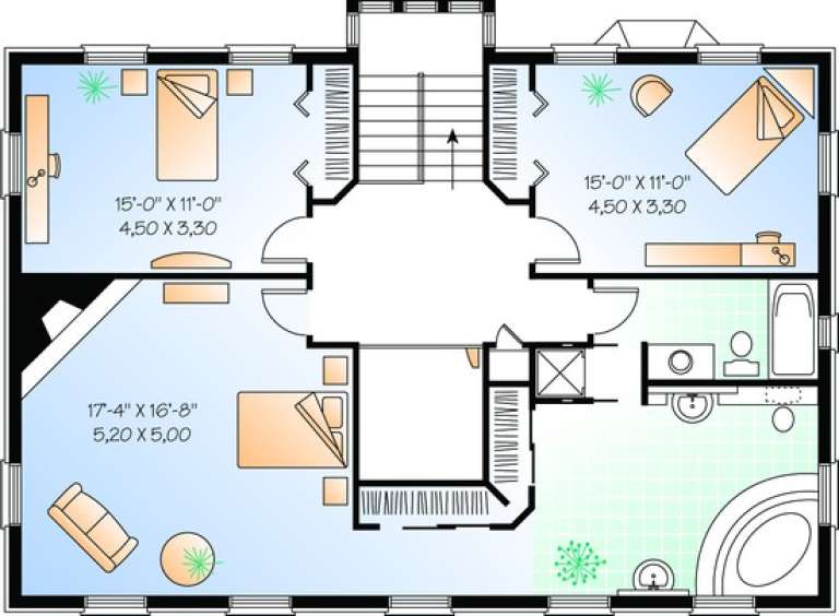 House Plan House Plan #10393 Drawing 2