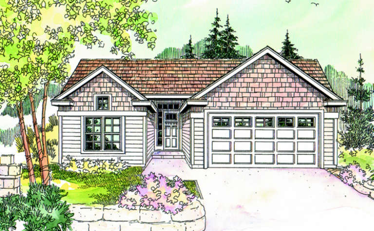 House Plan House Plan #1043 Front Elevation