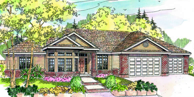 House Plan House Plan #1049 Front Elevation