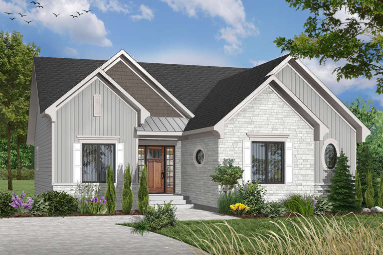 House Plan House Plan #10548 Front Elevation 