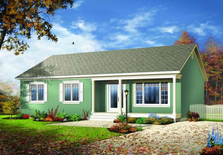 House Plan House Plan #10557 Front Elevation