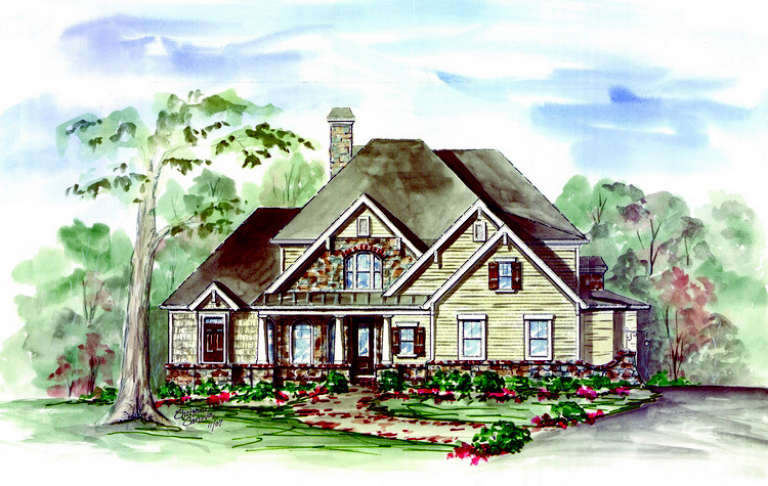 House Plan House Plan #10572 Front Elevation