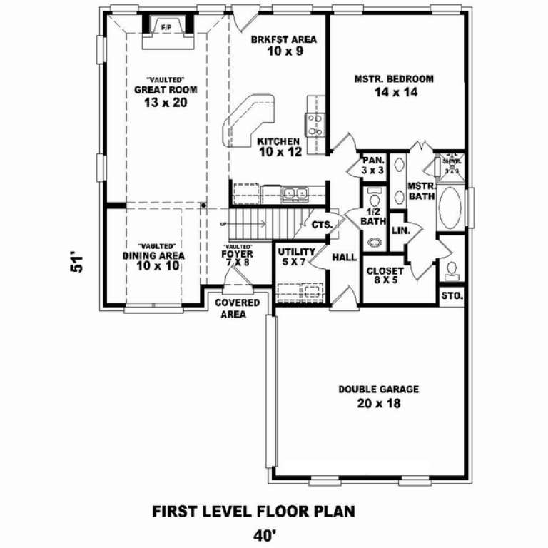 House Plan House Plan #10604 Drawing 1