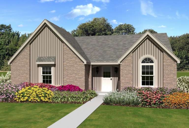 House Plan House Plan #10622 Front Elevation