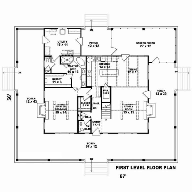 House Plan House Plan #10643 Drawing 1