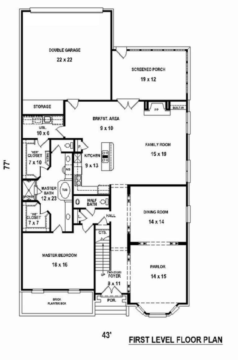 House Plan House Plan #10686 Drawing 1