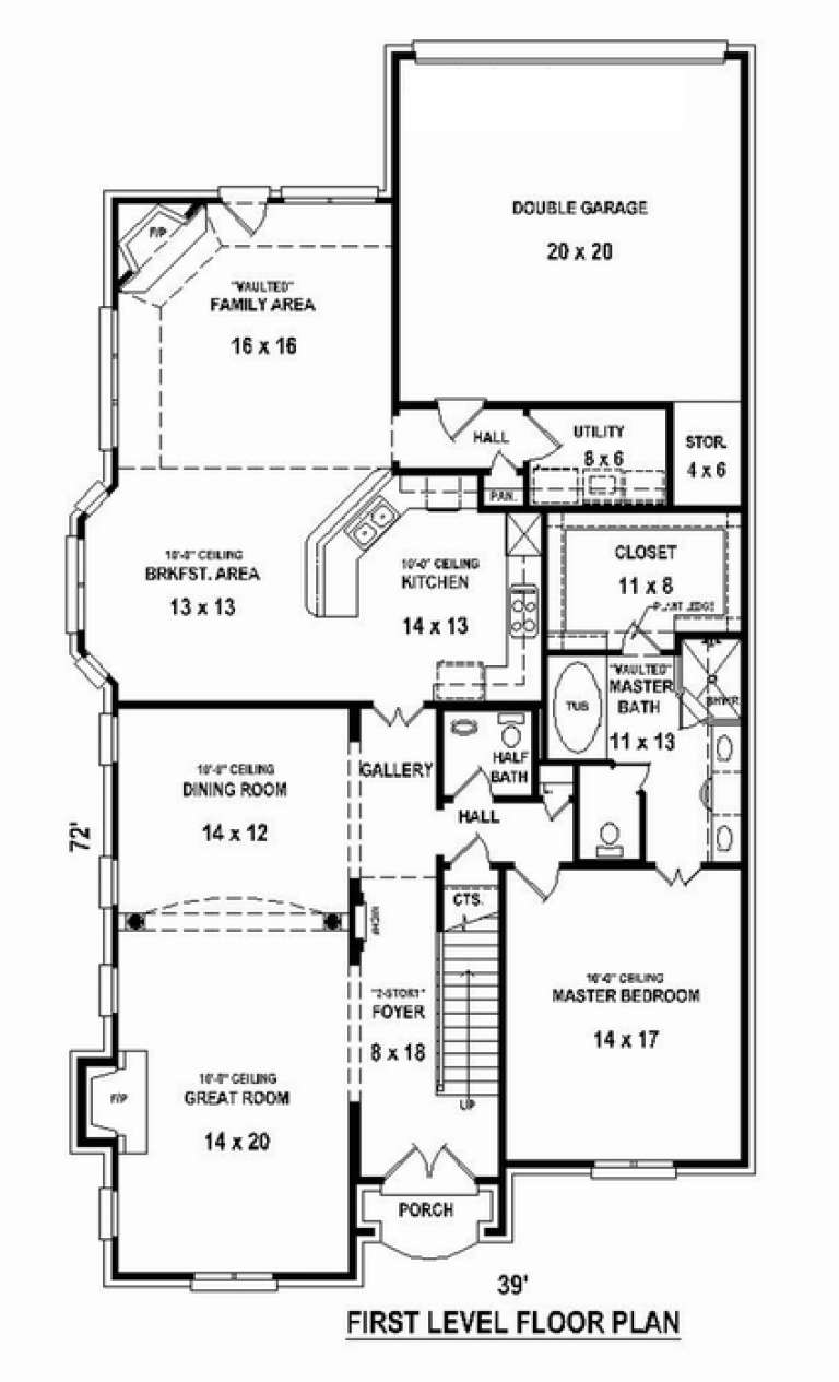 House Plan House Plan #10693 Drawing 1