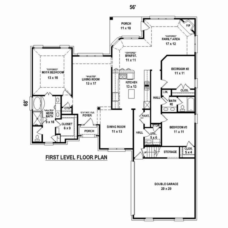 House Plan House Plan #10700 Drawing 1