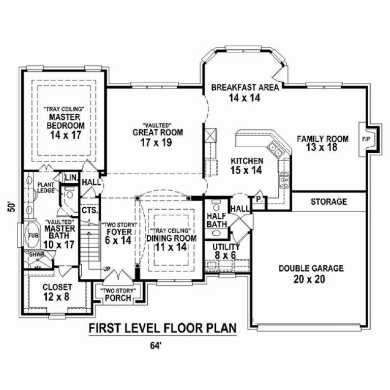 House Plan House Plan #10704 Drawing 1