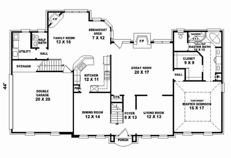 House Plan House Plan #10710 Drawing 1