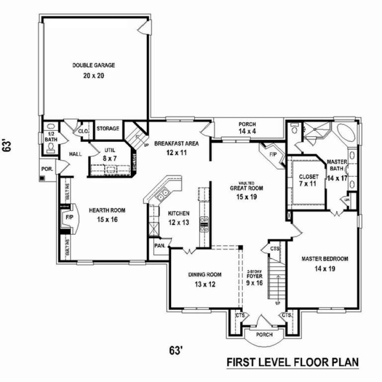House Plan House Plan #10711 Drawing 1