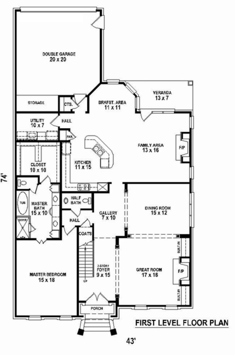 House Plan House Plan #10716 Drawing 1
