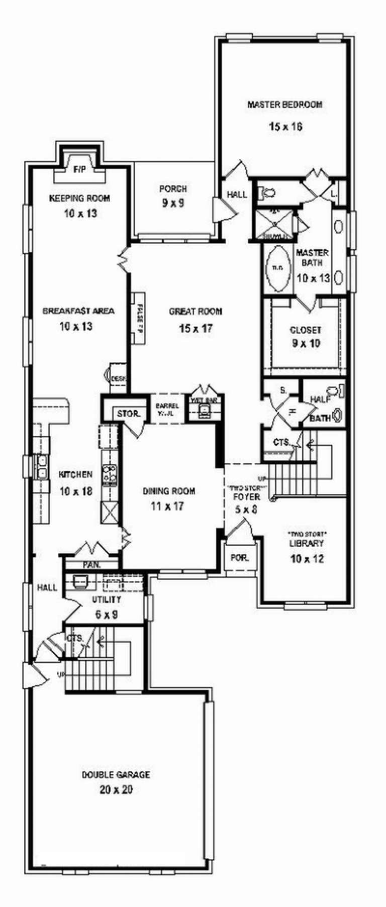 House Plan House Plan #10721 Drawing 1