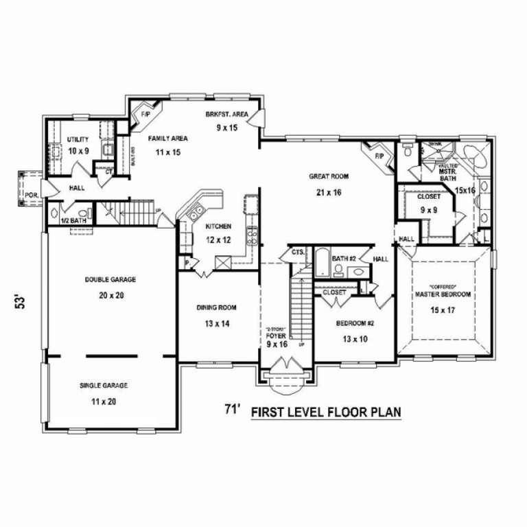 House Plan House Plan #10736 Drawing 1