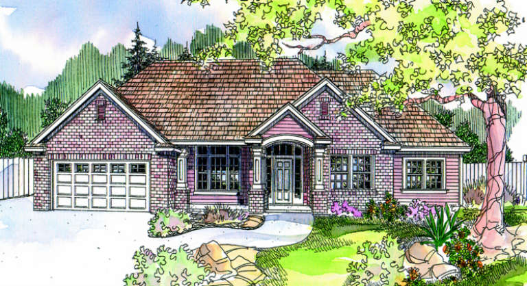 House Plan House Plan #1074 Front Elevation