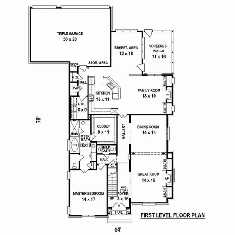 House Plan House Plan #10746 Drawing 1