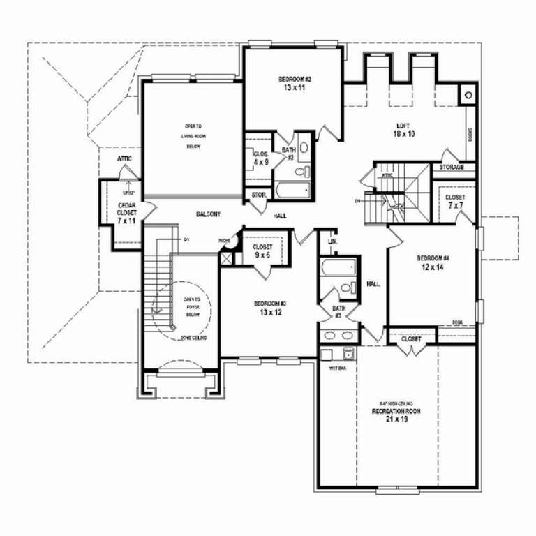 House Plan House Plan #10751 Drawing 2