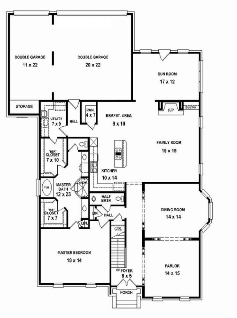 House Plan House Plan #10761 Drawing 1