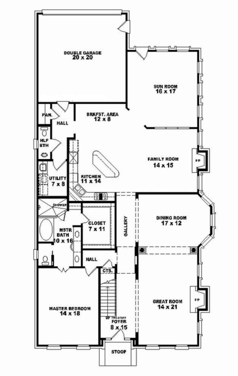 House Plan House Plan #10763 Drawing 1
