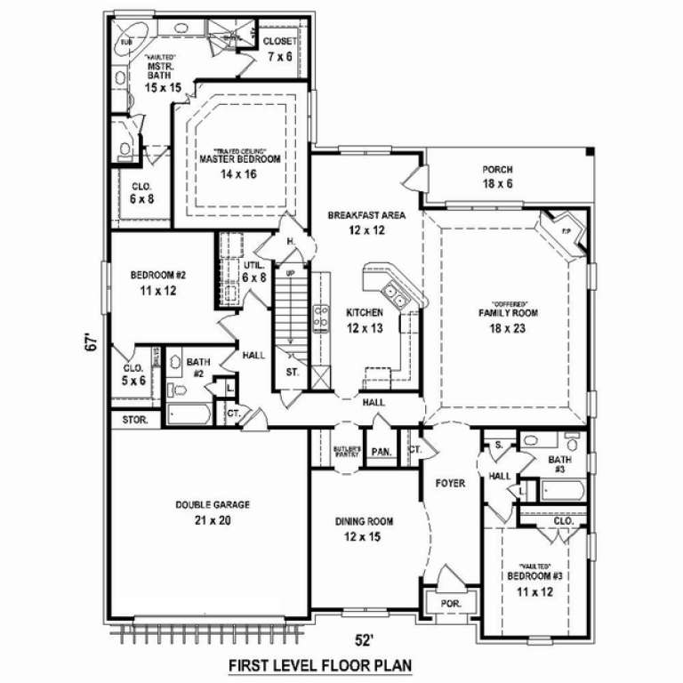 House Plan House Plan #10765 Drawing 1