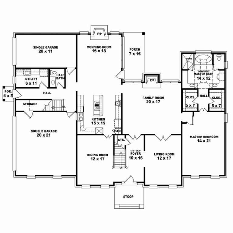 House Plan House Plan #10779 Drawing 1