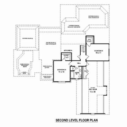Floorplan 2 for House Plan #053-02497
