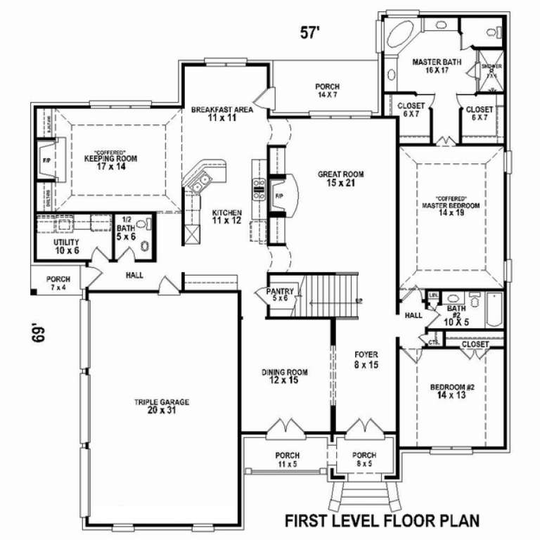 House Plan House Plan #10812 Drawing 1