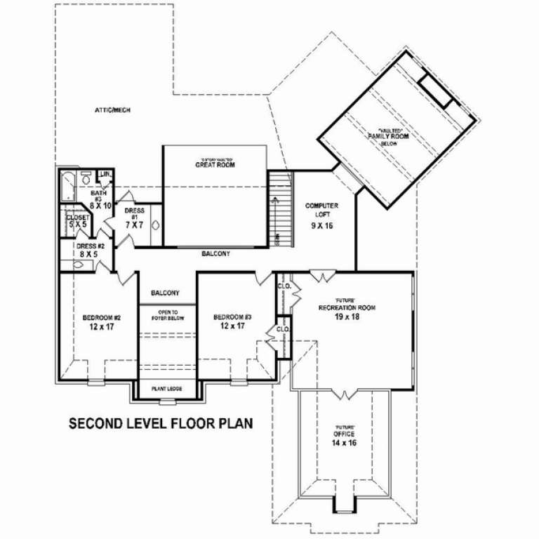 House Plan House Plan #10825 Drawing 2