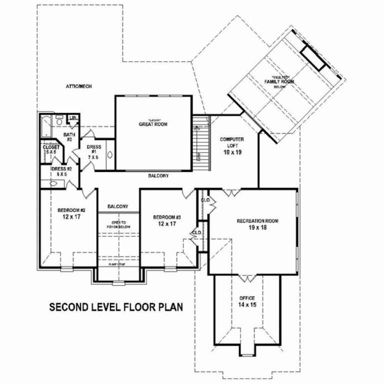 House Plan House Plan #10828 Drawing 2