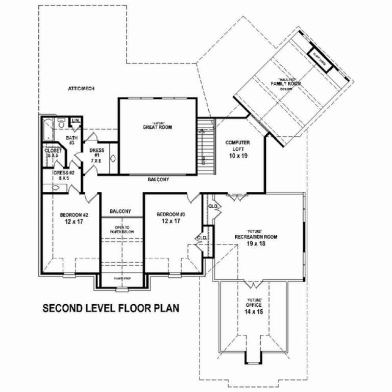 House Plan House Plan #10833 Drawing 2