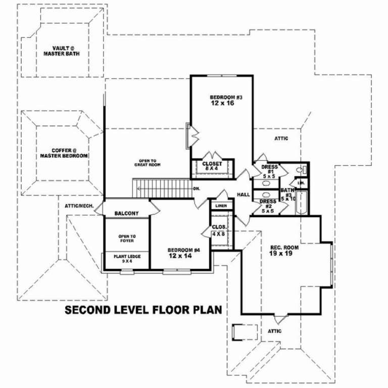 House Plan House Plan #10843 Drawing 2