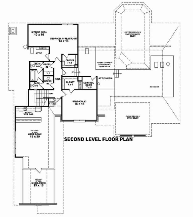 House Plan House Plan #10869 Drawing 2