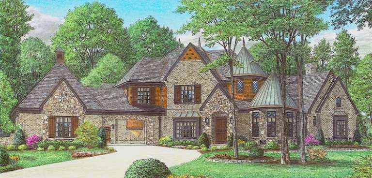 House Plan House Plan #10875 Front Elevation
