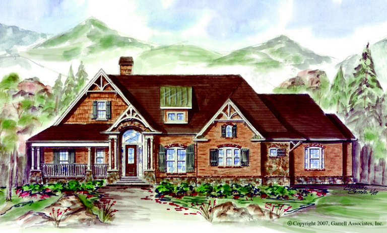 House Plan House Plan #10877 Front Elevation