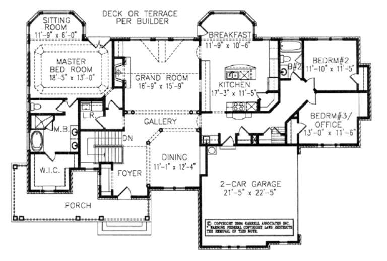 House Plan House Plan #10877 Drawing 1