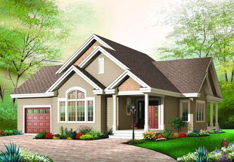 House Plan House Plan #10917 Front Elevation