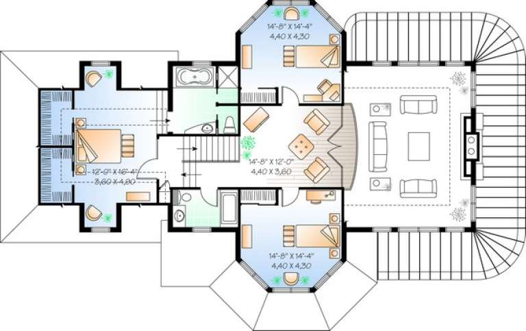 House Plan House Plan #10982 Drawing 2